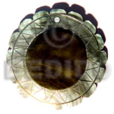 40mm blacklip flower wheel withskin