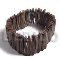 3in coco natural brown sticks  elastic