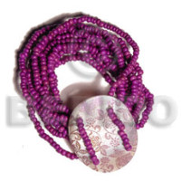 10 layers elastic 2 3mm violet coco Pokalet.