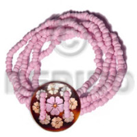 5 layers elastic 2 3mm pink coco Pokalet.