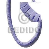 7 8mm coco heishe lavender color