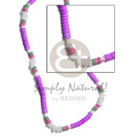 4 5mm lavender coco Pokalet with white rose