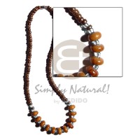 4 5mm coco Pokalet. natural brown with bayong