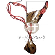 freeform natural shape blacklip in 3 layer