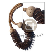 7 8mm coco Pokalet. natural white and 25mm