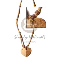 2 3mm coco heishe tiger sig ed with coco two