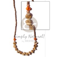 2 3 coco heishe brown with natural brown