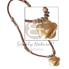 2 3 coco heishe dark tan with rosewood