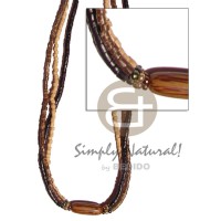 3 rows 2 3 coco heishe with palmwood