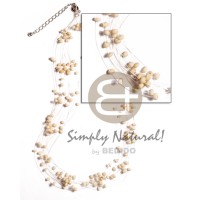 10 rows floating 2 3mm coco pokalet bleach