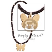 4 5mm black coco Pokalet with white clam