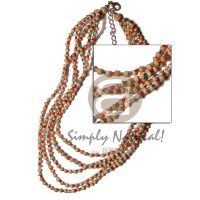 5 rows 2 3mm coco Pokalet natural with