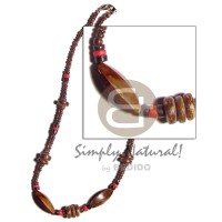 2 3mm coco Pokalet. natural brown.red with football