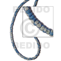 4 5mm coco Pokalet. blue with splashing