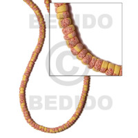 4 5mm coco Pokalet. bright yellow with