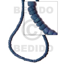 4 5mm coco Pokalet. blue with splashing