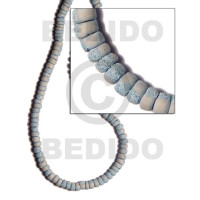 4 5mm coco Pokalet. blue gray with splashing