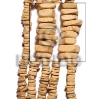 coco square cut natural white 6x6mm