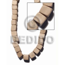 natural white wood slide cube 12mmx12mm 