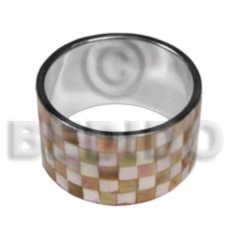 inlaid brownlip troca blocking stainless napkin holder