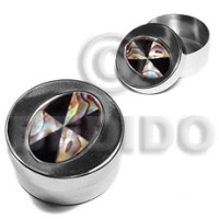 stainless metal round casing with