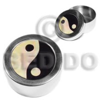 stainless metal round casing with