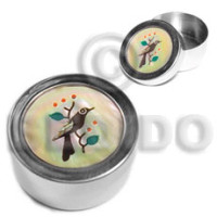 stainless metal round casing with