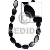 black horn flat oval 5x15x22mm