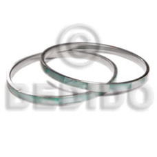 laminated hammershell green in 5mm stainless metal