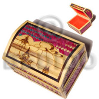 bamboo with pandan jewelry box  large