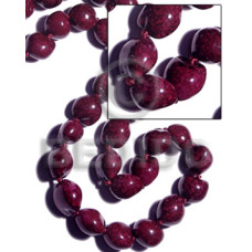 16 pcs. of kukui nuts in high