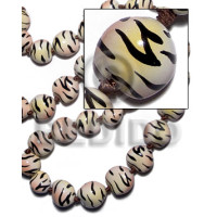 kukui seeds in animal print  tiger