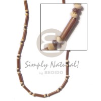 2 3 mm light brown bamboo tube 2 3 mm