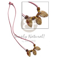 3 pc. 15mm oval mother of pearl shell (MOP) with