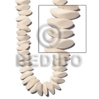 natural white wood slidecut 4mmx8mmx21mm  51