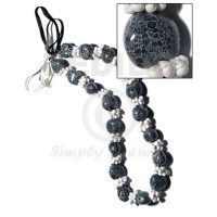 18 pcs. of kukui nuts in high