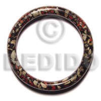 burgundy red and tiger corals 10mmx60mm