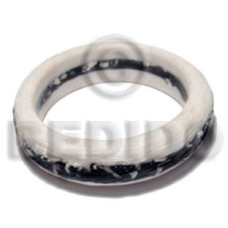 h=20mm thickness=12mm inner diameter 65mm bangle  creme black