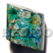 tube slide cut  crushed limestones in