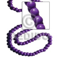 10mm natural white round wood beads