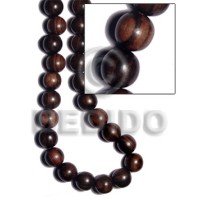 tiger camagong round wood beads 15mm
