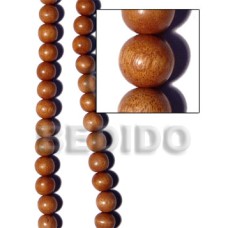 imitation bayong round wood beads 18mm