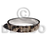 laminated inlaid brownlip tigerin .5 inch