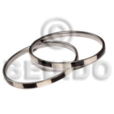 laminated hammershell natural white black tab alternate in