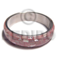 pink kabibe shell blocking in .5in. metal