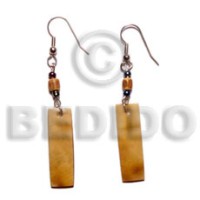 dangling 30mmx10mm brownlip tiger with sig ed and
