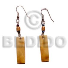 dangling 30mmx10mm brownlip tiger with sig ed and