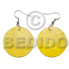 dangling yellow kabibe round 30mm