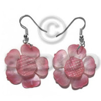 dangling graduated old rose 30mm hammershell