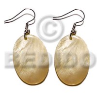 dangling 35mmx30mm oval melon hammershell